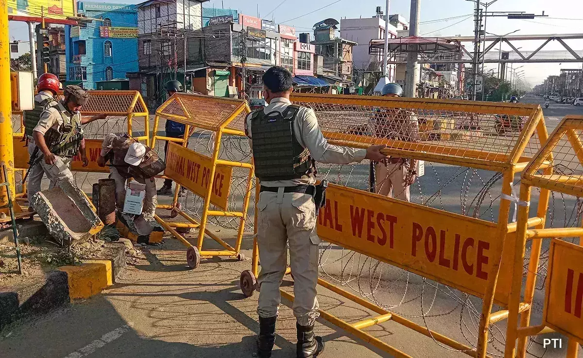 Manipur police chief replaced just as violence simmers in the state