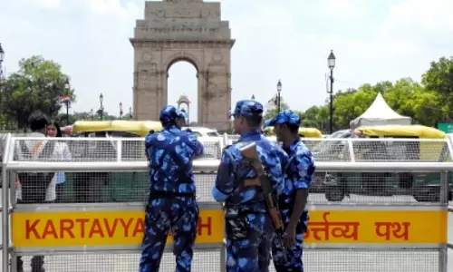 Delhi border security increased after SKMs nationwide protest call