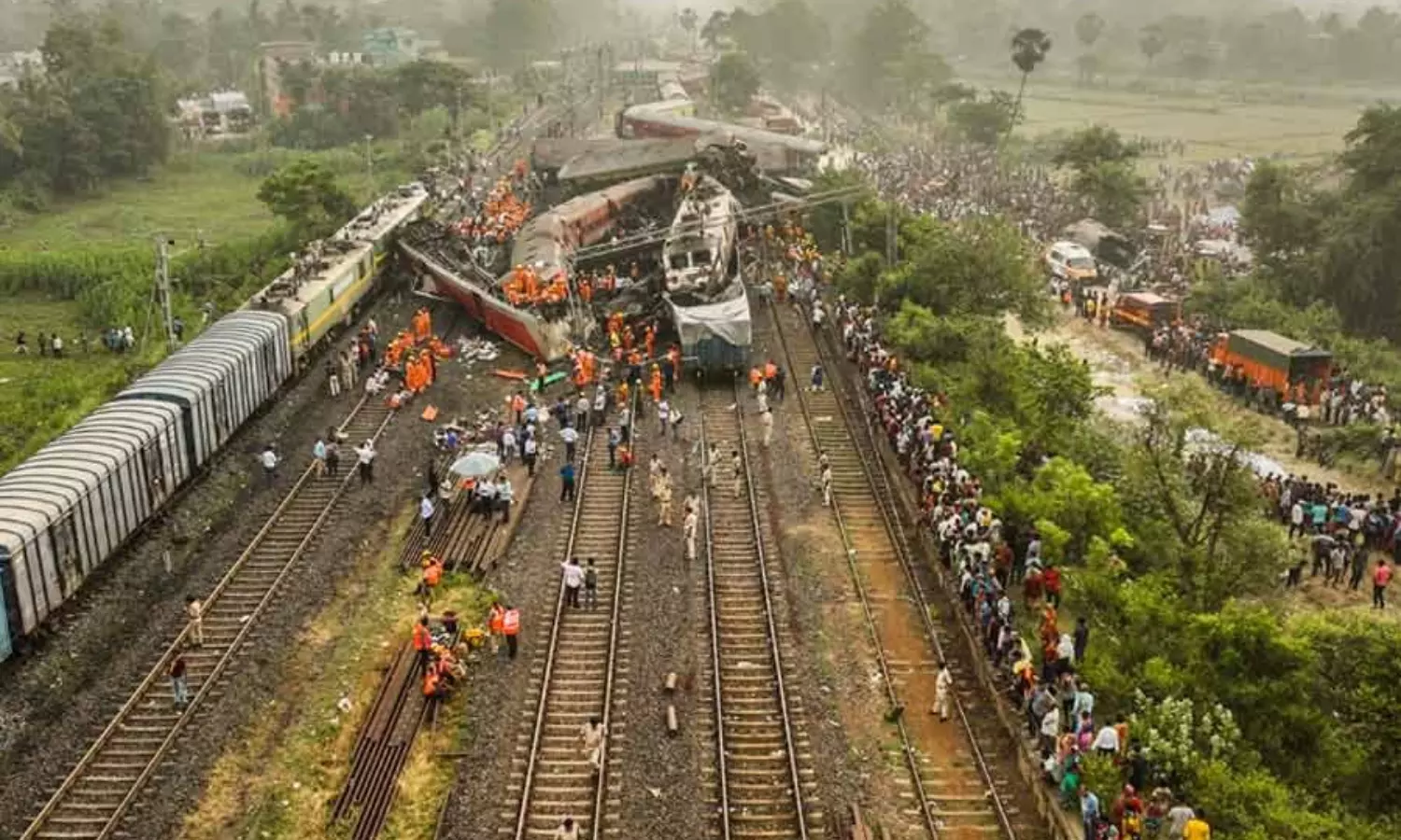 Railway Minister assures tracks to resume normal services by Wednesday; crash cause identified