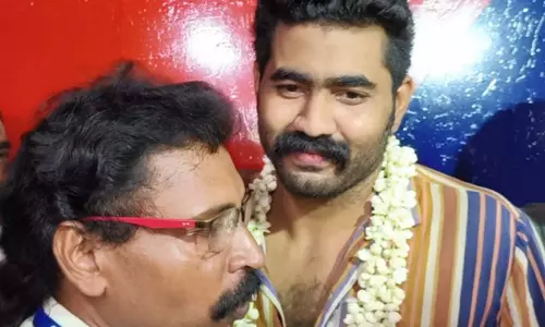 Accused of public masturbation receives garlanded welcome, while complainant faces slanders