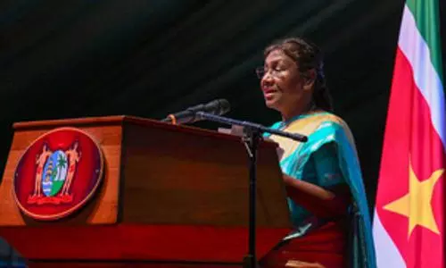 Highest civilian honour in Suriname given to President Murmu