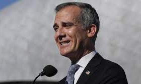 US Ambassador Eric Garcetti