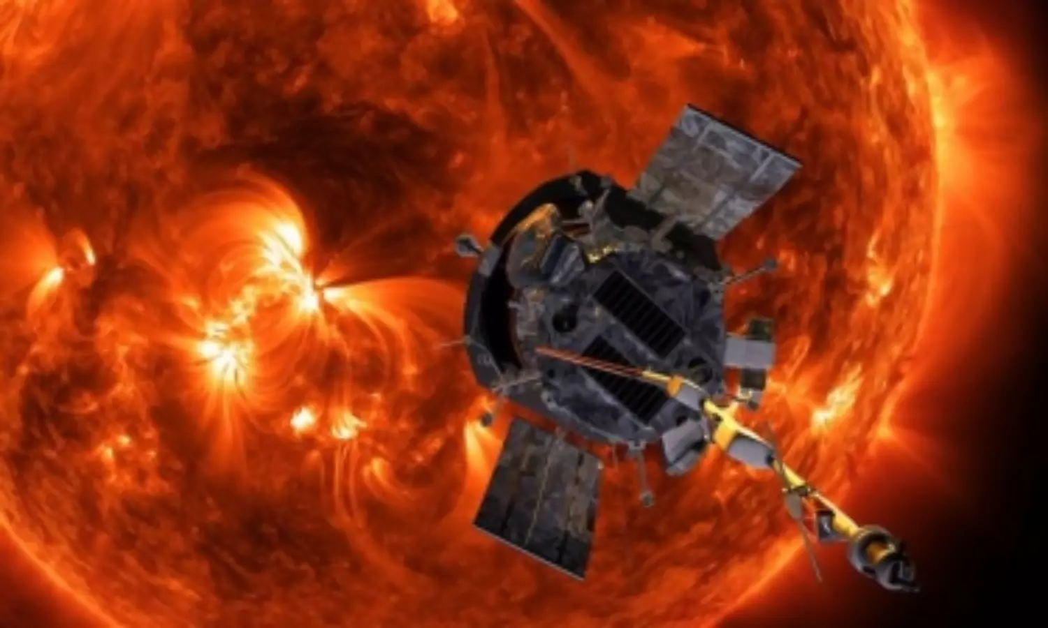 Source of solar wind detected by NASAs Sun touching probe