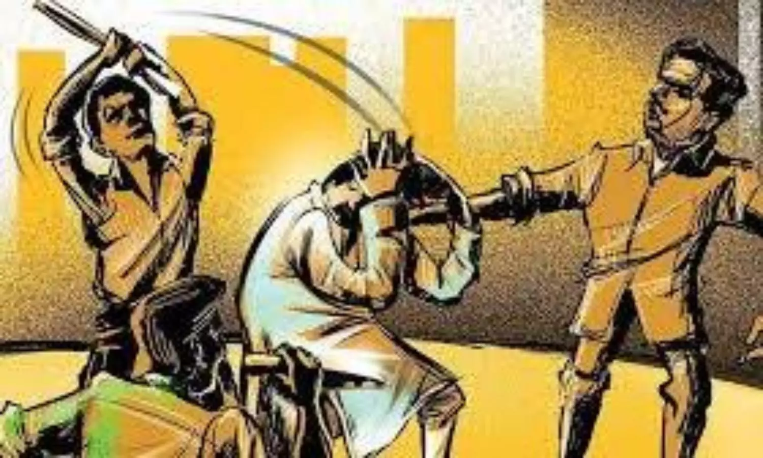 Dalit family thrashed by upper caste men for taking bath in village tube well