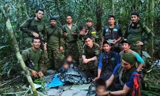 Indigenous children found alive after month-long ordeal in Colombian Amazon Indigenous children found alive after month-long ordeal in Colombian Amazon