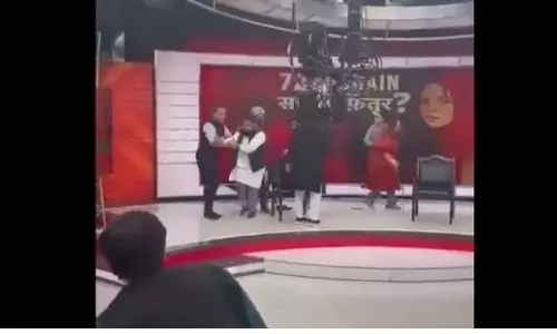 Intolerance prevails: Jamia scholar heckled and ousted from TV debate on 72 Hoorain film