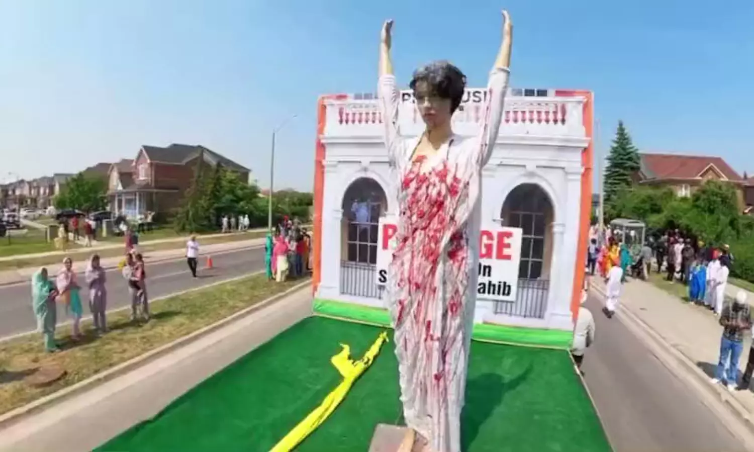 Indira Gandhi assassination tableau not a hate crime, says Canadian agencies