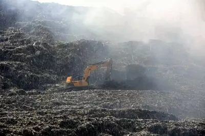 Landfill fire at Ghazipur put out after 21 hours