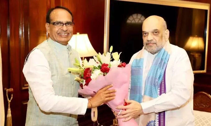 Shivraj Singh Chauhan and Amit Shah discuss upcoming assembly polls in MP