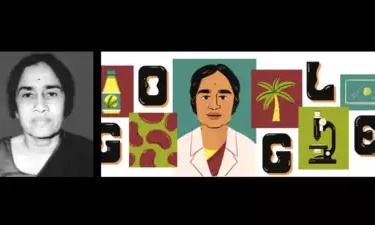 Google Doodle celebrates Indian Biochemist Kamala Sohonie Google Doodle celebrates Indian Biochemist Kamala Sohonie
