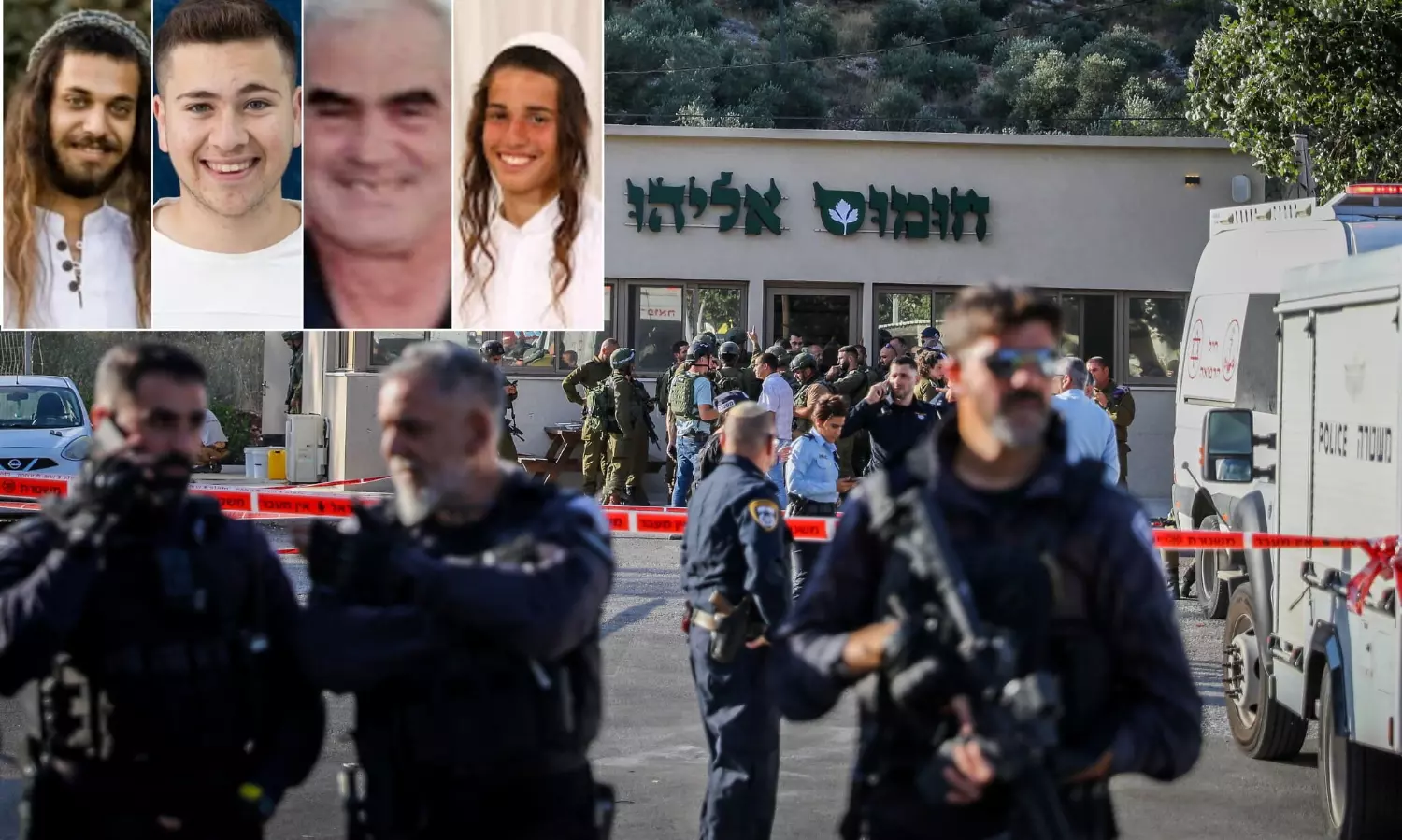 4 Israelis killed in Palestinian shooting attack in West Bank