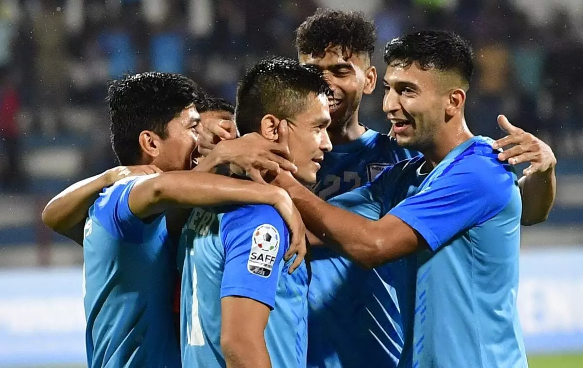 Chhetris hat-trick lifts India to 4-0 victory over Pakistan in SAFF Championship