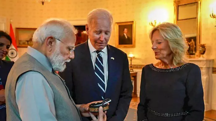 PM Modi, Joe Biden gives each other remarkable gifts during White House dinner