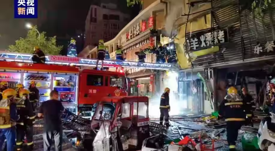 Explosion after LPG leak at a restaurant in China restaurant kills 31