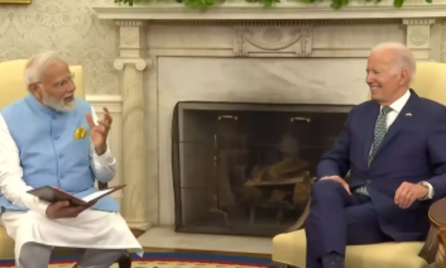 Democracy in our DNA, no space for discrimination, Modi says in Washington