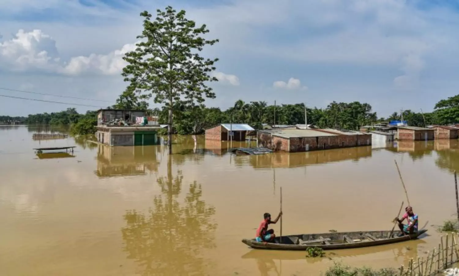 Assam floods: over 4 lakh hit as situation remains grim