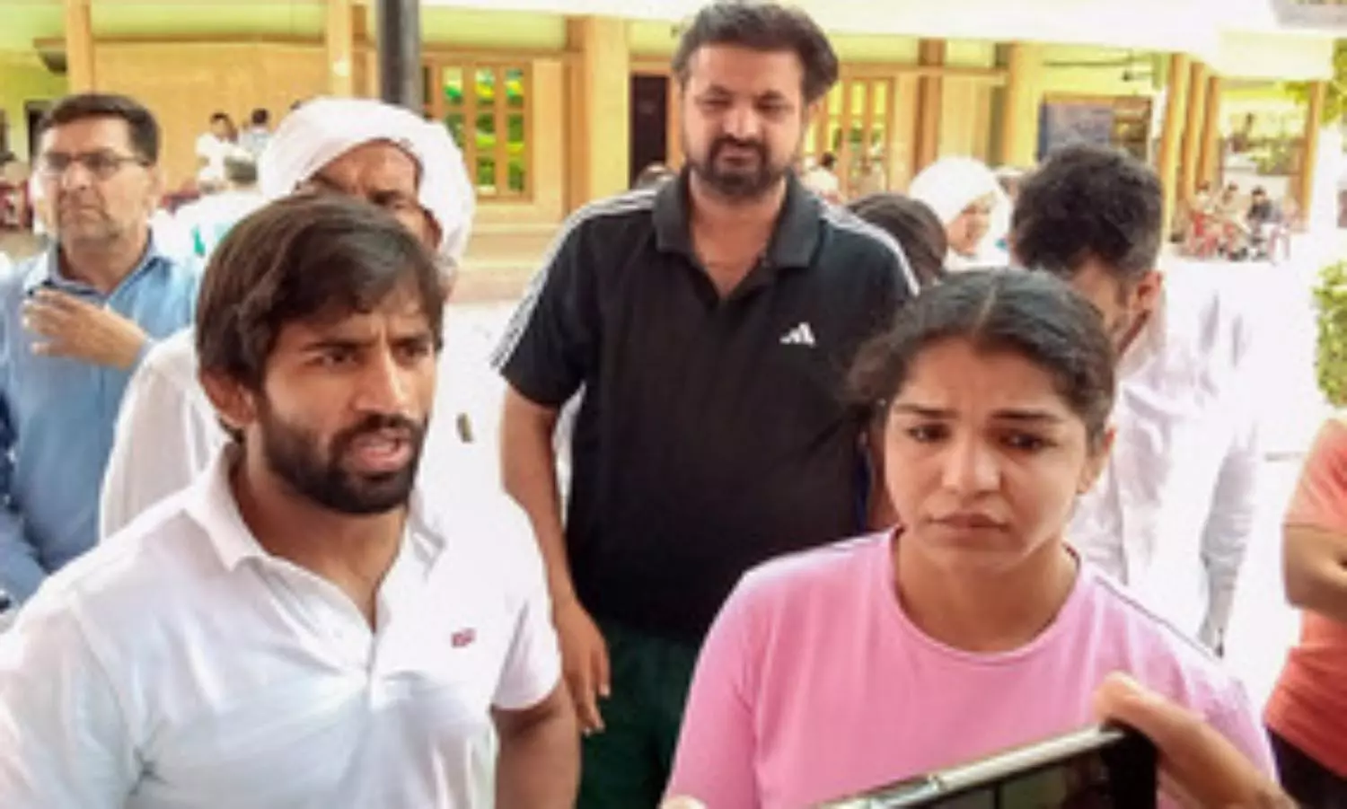 Protesting wrestlers deny seeking exemption from trials, vows to quit if proved