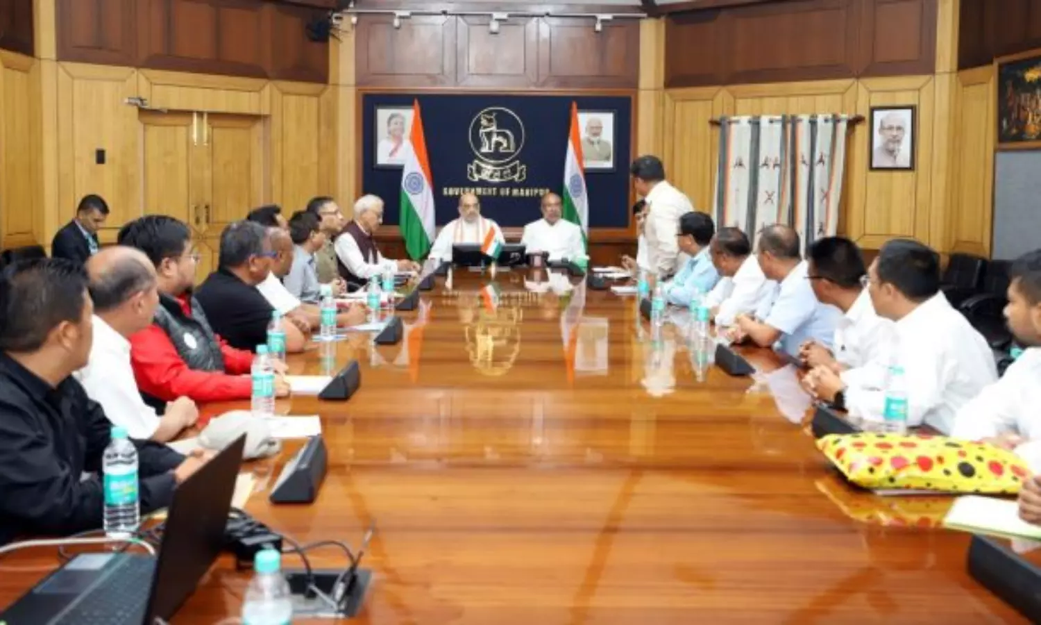 The double engine model of Manipur