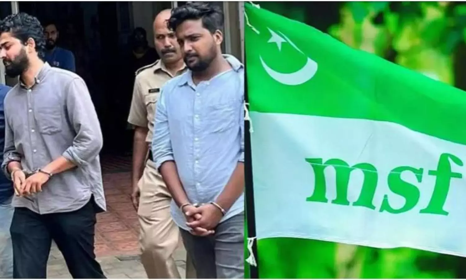 Students parading in handcuffed is a violation of Human Rights: MSF writes to Rights Commission