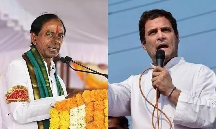 Rahul Gandhi declares no alliance with BRS in Telangana, citing association with BJP