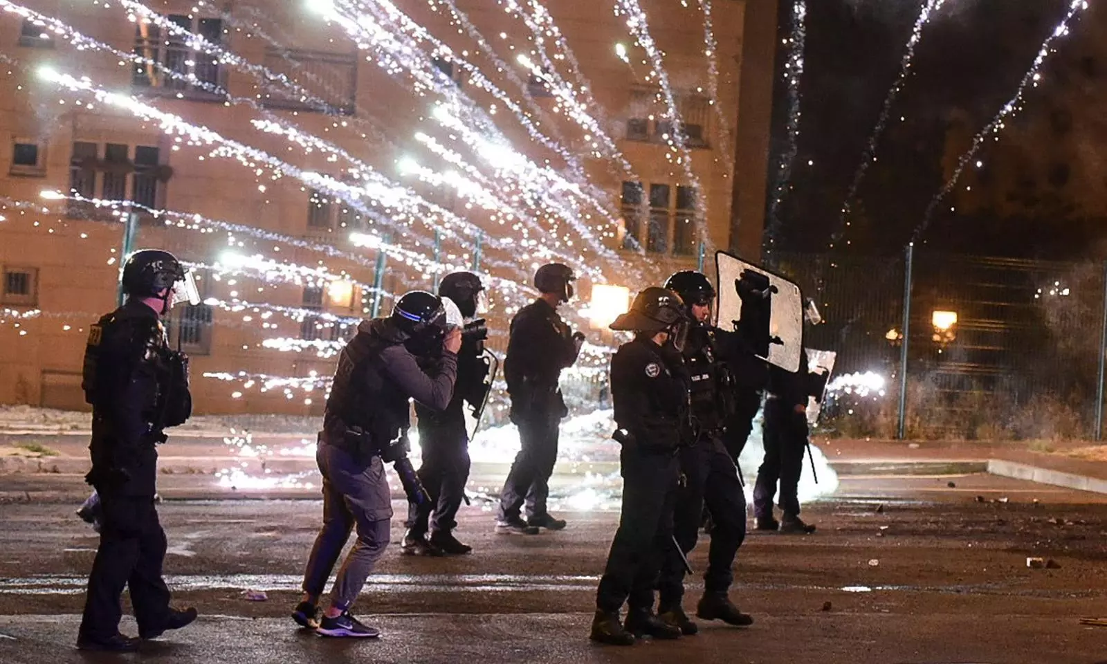 France flares up over fatal police shooting of Arab teenager during a traffic stop France flares up over fatal police shooting of Arab teenager during a traffic stop