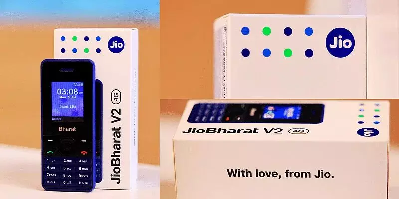Jio launches 4G-enabled phone at Rs 999