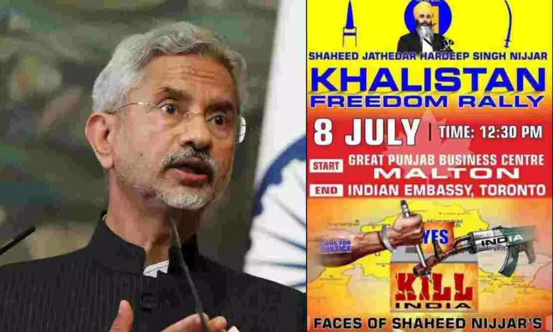 Will impact ties: Jaishankar after Indian diplomats targeted in pro-Khalistan poster in Canada