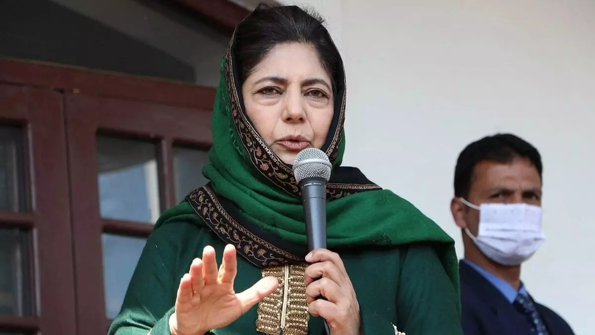 Mehbooba Mufti accuses ECI of lacking impartiality, neutrality