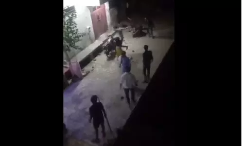 Hindu men barge into Muslim family, attack members, sexually assault girl in Agra, watch video Hindu men barge into Muslim family, attack members, sexually assault girl in Agra, watch video
