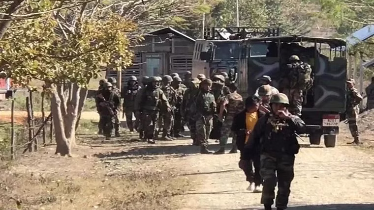 Woman shot dead by unidentified gunmen outside school in Manipur village