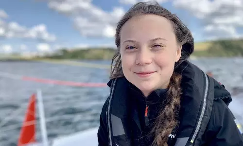 Greta Thunberg charged with disobeying law enforcement during climate protest