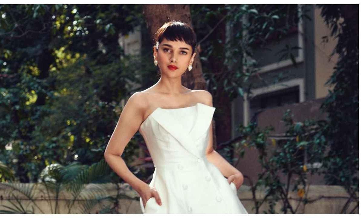 Aditi Rao Hydari channels Audrey Hepburn in a timeless white gown