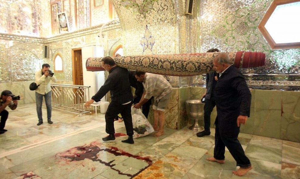 Iran publicly hangs two men involved in attack on Shah Cheragh shrine in Shiraz Iran publicly hangs two men involved in attack on Shah Cheragh shrine in Shiraz
