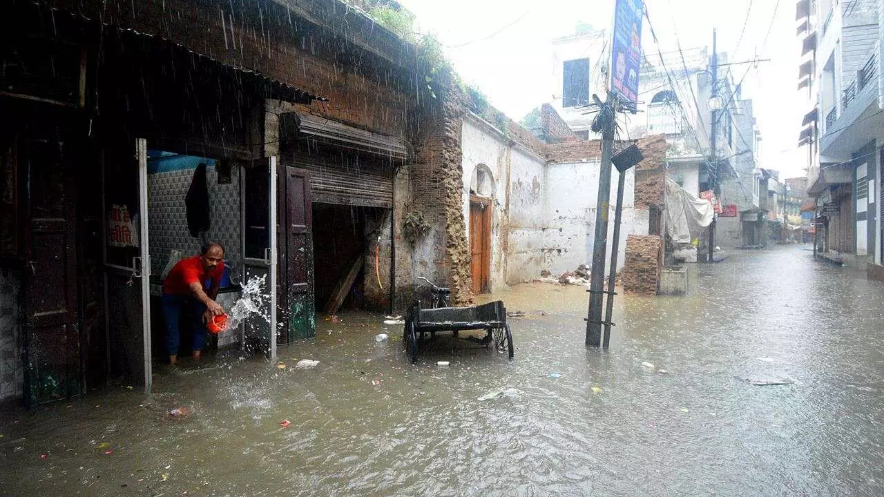 36 die in heavy rains in Uttar Pradesh in the last 24 hours