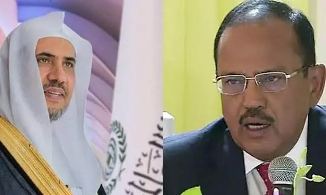 Ajit Doval hails India’s religious tolerance, Muslim World League chief says it’s a global model