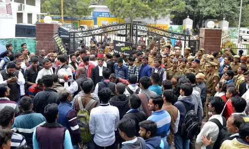 Student’s death while drinking water triggers violent protest at AU