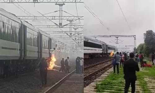 Vande Bharat train catches fire in MP, no casualties reported