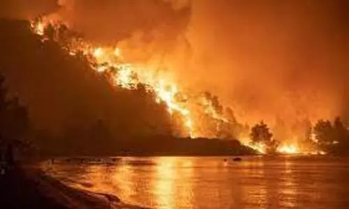 Greece wildfire