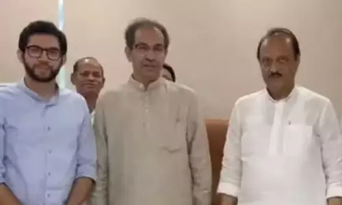 Uddhav Thackeray meets Ajit Pawar a day after Oppn alliance talks