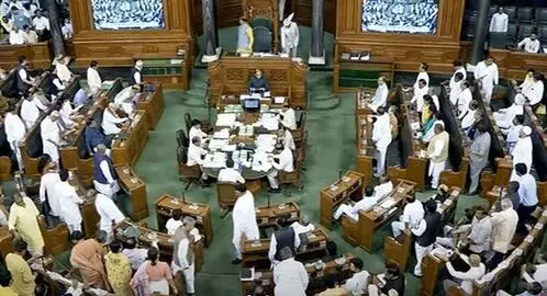 Manipur violence: LS adjourned till tomorrow amid Oppn protests