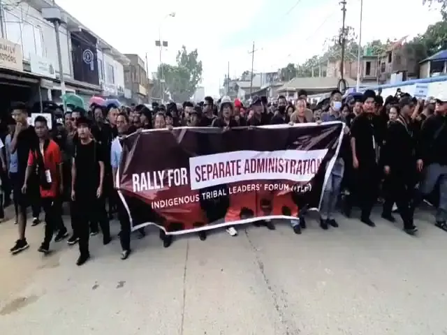 Massive protest rally in Manipur over Video of tribal womens public humiliation