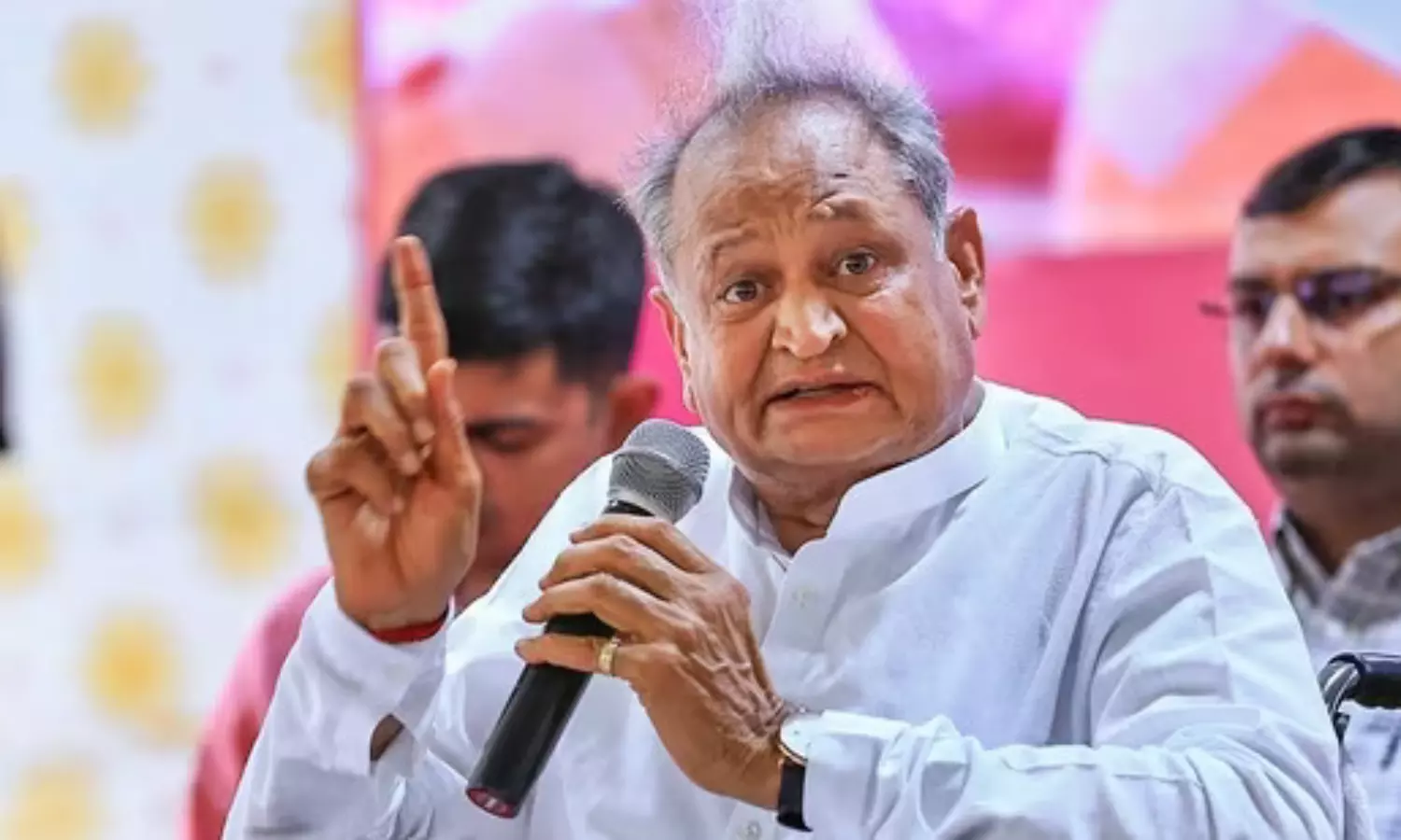 Gehlot slams PM Modi for visiting poll-bound states but not Manipur