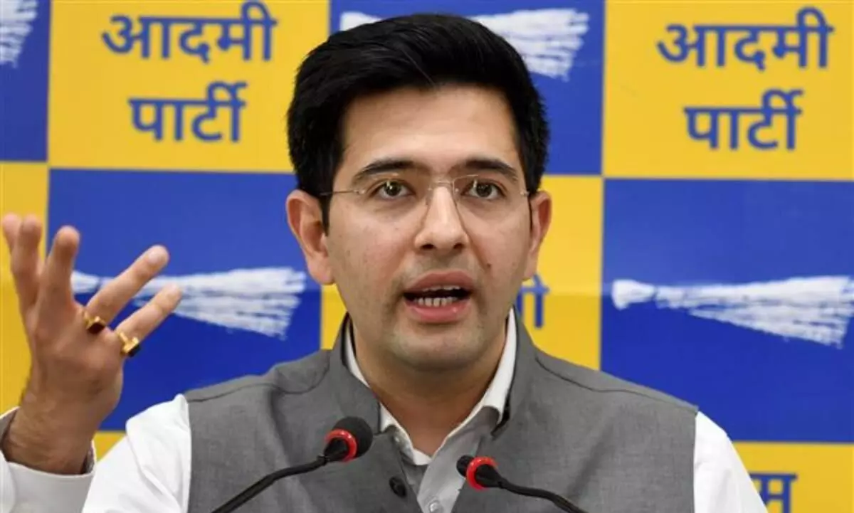 AAP MP Raghav Chadha urges better facilities for journalists covering Parliament proceedings