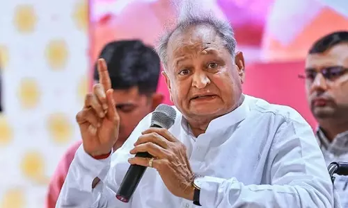 Gehlot slams PM Modi for visiting poll-bound states but not Manipur