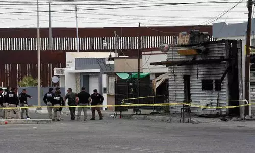 11 killed in arson attack in Mexico bar, accused arrested