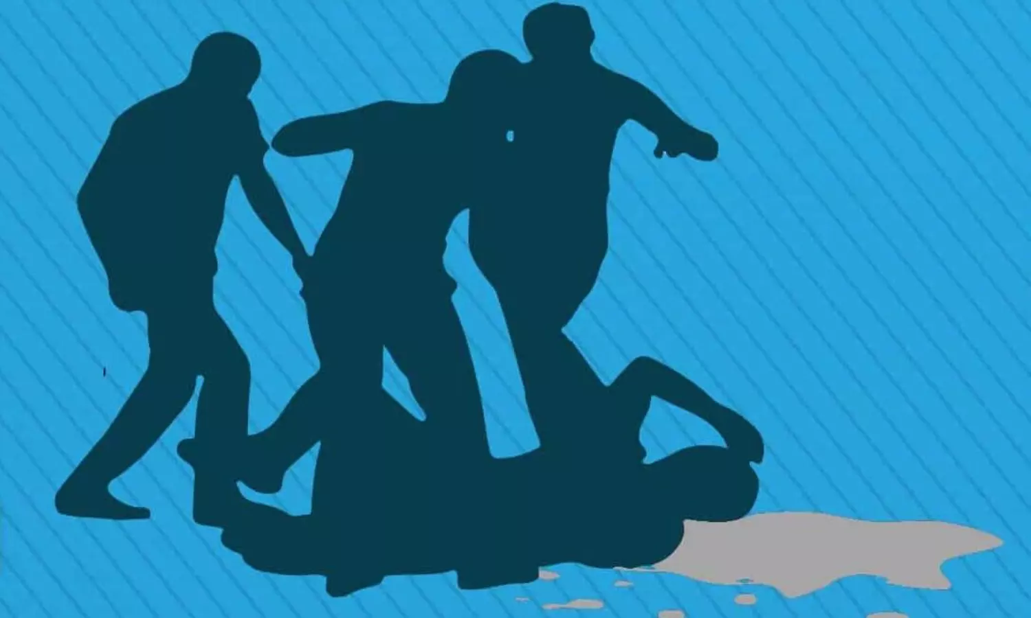 Another viral video shows youth beaten up, made to pick up shoes with mouth