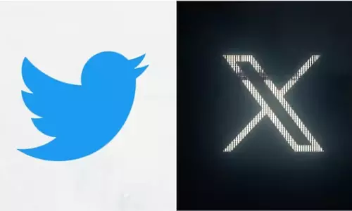 Twitter replaces blue bird with X logo on web