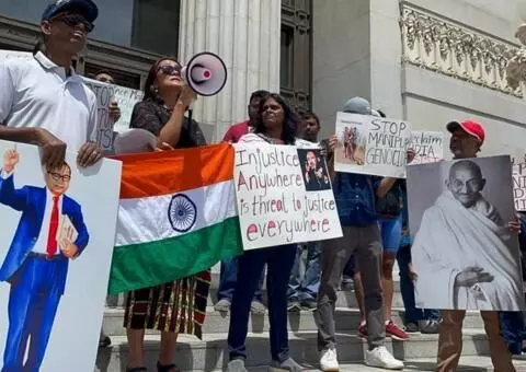 Manipur Violence: Indian Americans hold protests in 3 US states