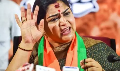 Khushbus planned visit to Udupi college for restroom video incident faces criticism over silence on Manipur case Khushbus planned visit to Udupi college for restroom video incident faces criticism over silence on Manipur case