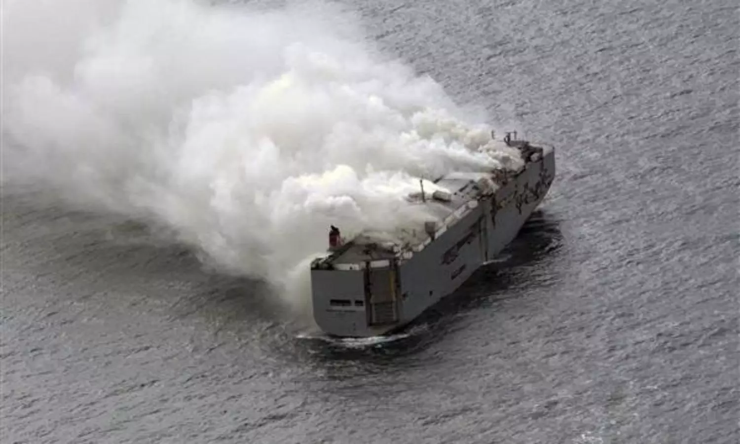 Cargo ship catches fire off Dutch coast; Indian crew member killed, 20 injured